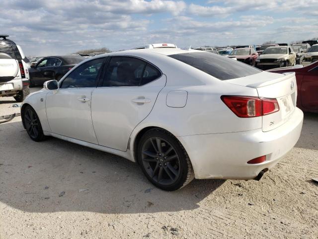 JTHBF5C2XC5169708 - 2012 LEXUS IS 250 WHITE photo 2