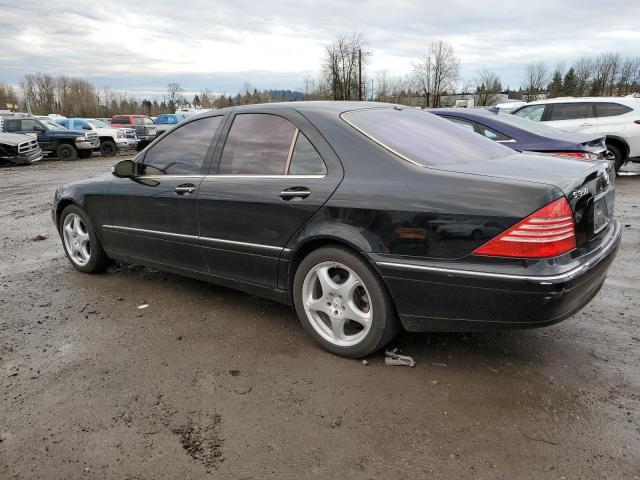 WDBNF67J86A471594 - 2006 MERCEDES-BENZ S 350 BLACK photo 2