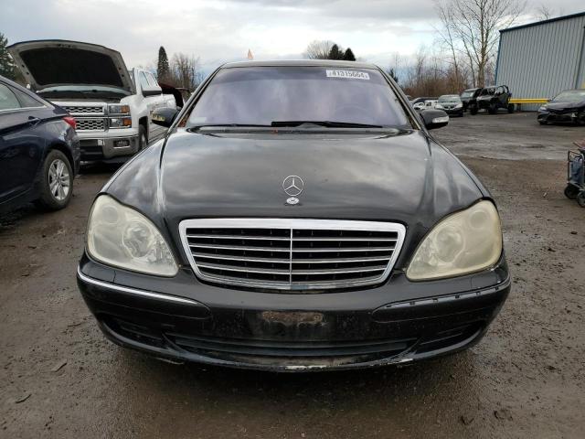 WDBNF67J86A471594 - 2006 MERCEDES-BENZ S 350 BLACK photo 5