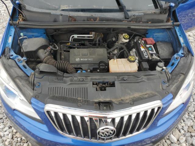 KL4CJCSB5EB553744 - 2014 BUICK ENCORE BLUE photo 12