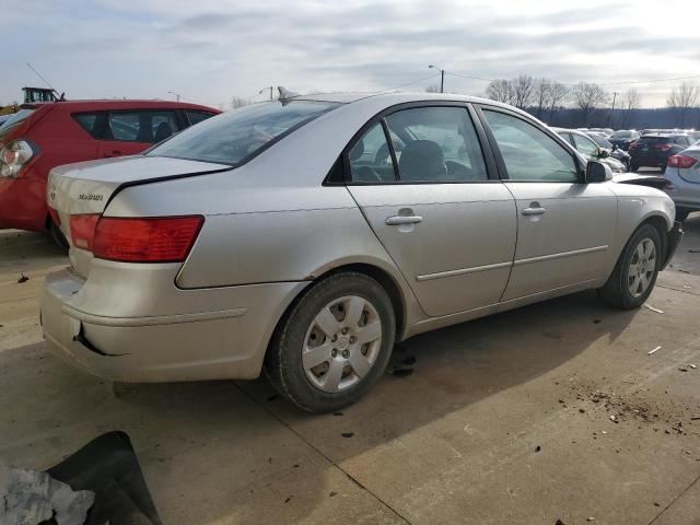 5NPET46C89H486045 - 2009 HYUNDAI SONATA GLS SILVER photo 3