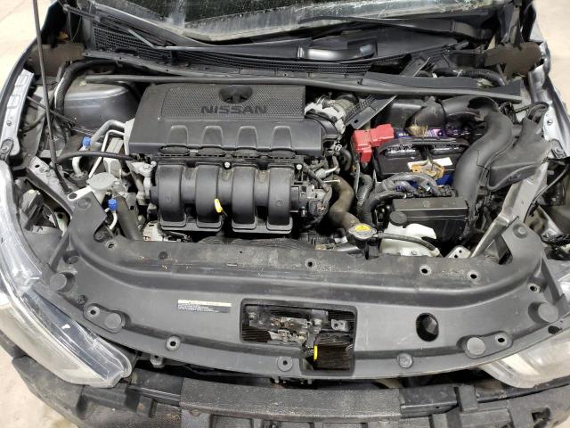 3N1AB7AP0KY426589 - 2019 NISSAN SENTRA S GRAY photo 11