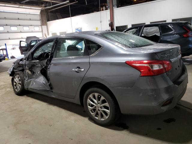 3N1AB7AP0KY426589 - 2019 NISSAN SENTRA S GRAY photo 2