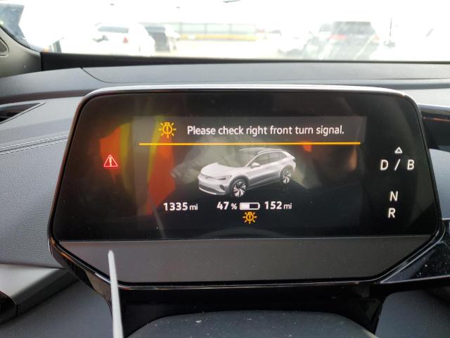 1V2VMPE82PC037463 - 2023 VOLKSWAGEN ID.4 PRO S თეთრი ფოტო 9