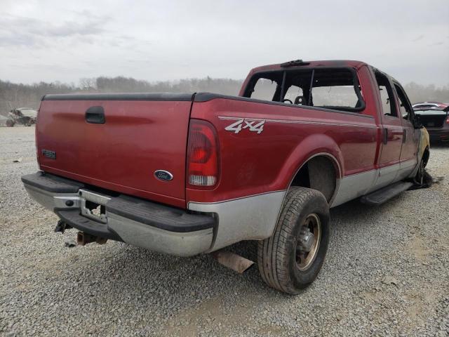 1FTNW21FX3EA38152 - 2003 FORD F250 SUPER RED photo 3