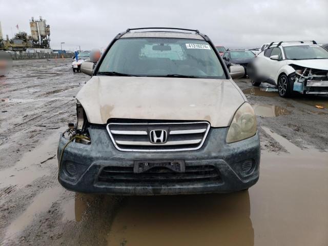 SHSRD78845U315092 - 2005 HONDA CR-V EX GOLD photo 5