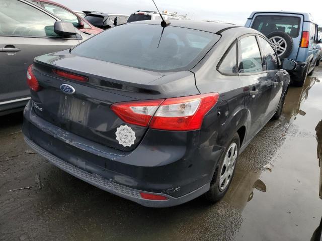 1FAHP3E25CL403278 - 2012 FORD FOCUS S BLACK photo 3