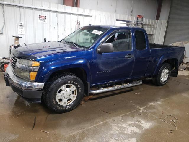 1GTDS196048117254 - 2004 GMC CANYON BLUE photo 1