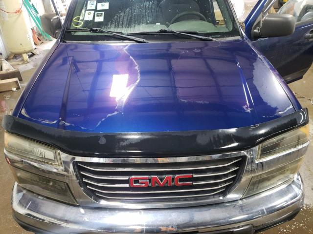 1GTDS196048117254 - 2004 GMC CANYON BLUE photo 11