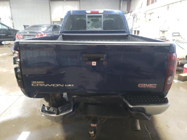 1GTDS196048117254 - 2004 GMC CANYON BLUE photo 6