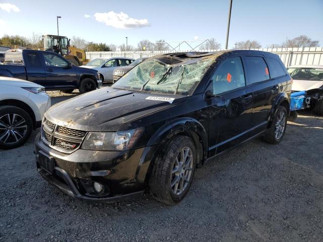 3C4PDCEG4ET166493 - 2014 DODGE JOURNEY R/T BLACK photo 1