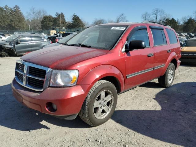 1D8HB48278F112461 - 2008 DODGE DURANGO SLT RED photo 1