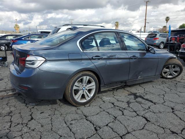 WBA8B9C59JK676684 - 2018 BMW 330 I GRAY photo 3