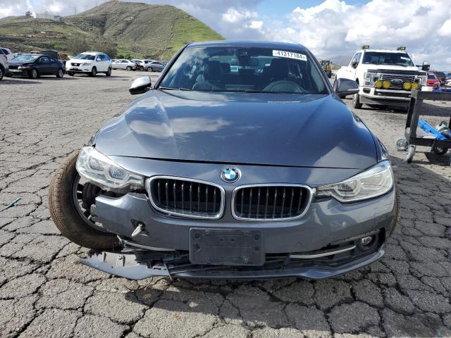 WBA8B9C59JK676684 - 2018 BMW 330 I GRAY photo 5