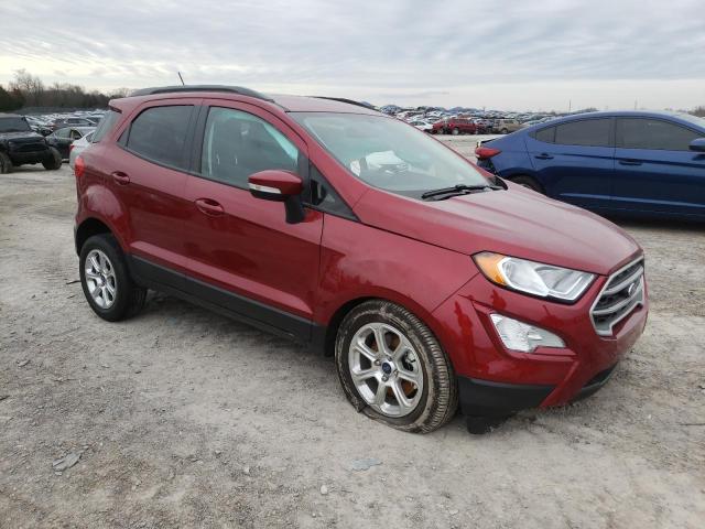 MAJ3S2GE1MC437567 - 2021 FORD ECOSPORT SE RED photo 4