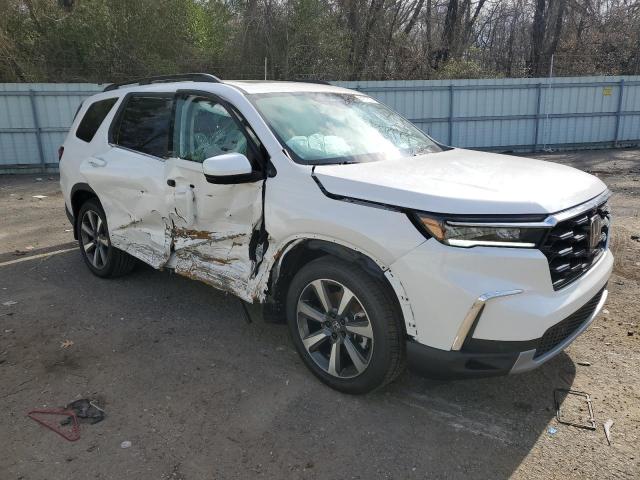 5FNYG1H81RB022683 - 2024 HONDA PILOT ELITE WHITE photo 4