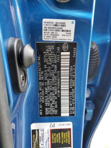 4T1BF1FK9HU621310 - 2017 TOYOTA CAMRY LE BLUE photo 12