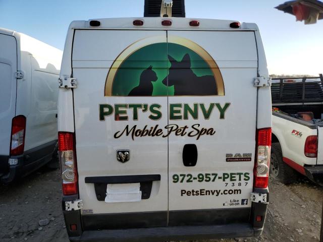 3C6TRVDG2HE524557 - 2017 RAM PROMASTER 2500 HIGH Ақ фото 6