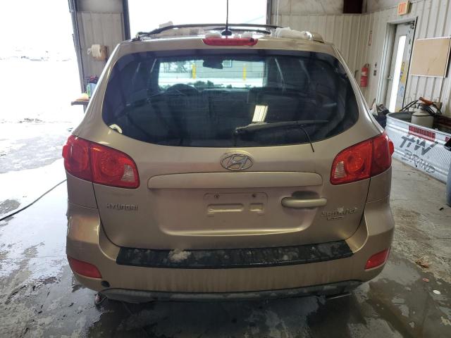 5NMSG73D37H069805 - 2007 HYUNDAI SANTA FE GLS GOLD photo 6