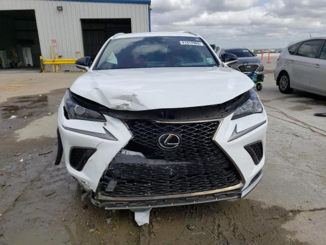 JTJSARBZ9M5023434 - 2021 LEXUS NX 300 BASE Biały zdjęcie 5