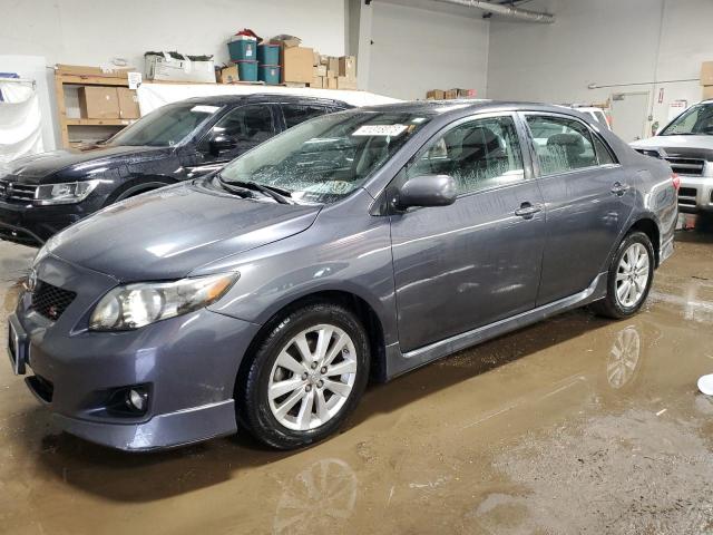 1NXBU4EE2AZ301285 - 2010 TOYOTA COROLLA BASE GRAY photo 1