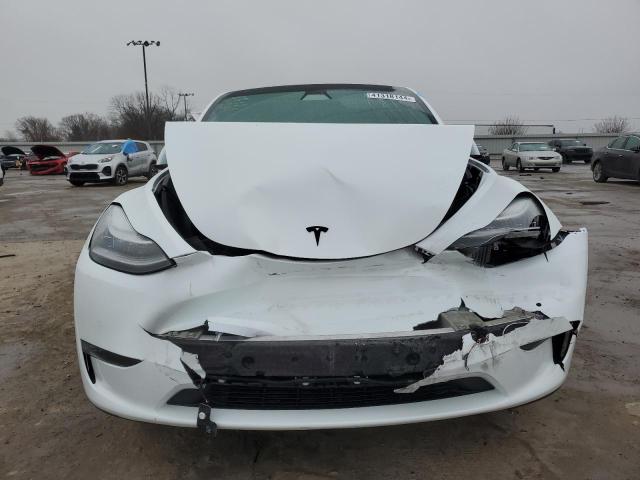 7SAYGDEE7NF394795 - 2022 TESLA MODEL Y WHITE photo 5