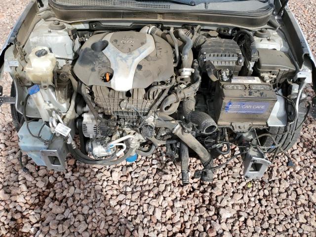 5NPEC4AB0DH548397 - 2013 HYUNDAI SONATA SE SILVER photo 11