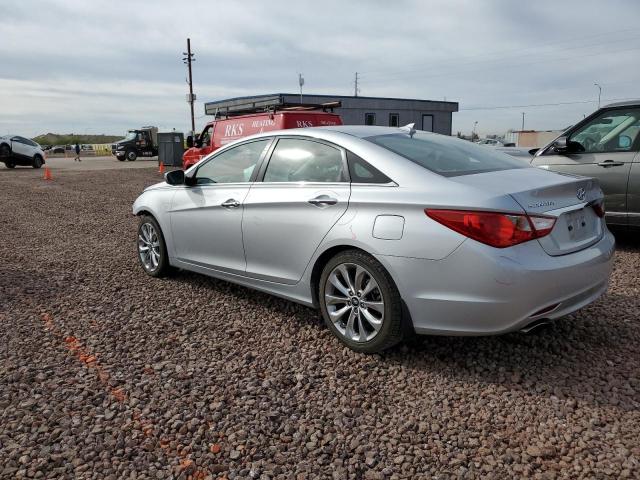 5NPEC4AB0DH548397 - 2013 HYUNDAI SONATA SE SILVER photo 2