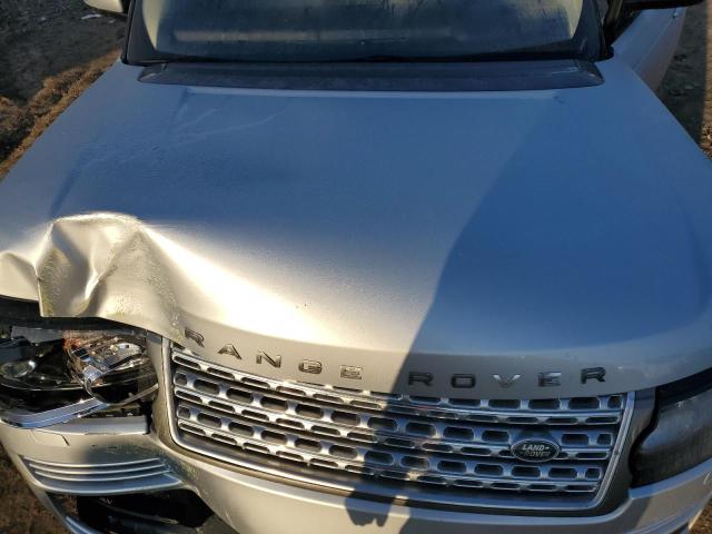 SALGV2EF7GA259381 - 2016 LAND ROVER RANGE ROVE AUTOBIOGRAPHY GRAY photo 12