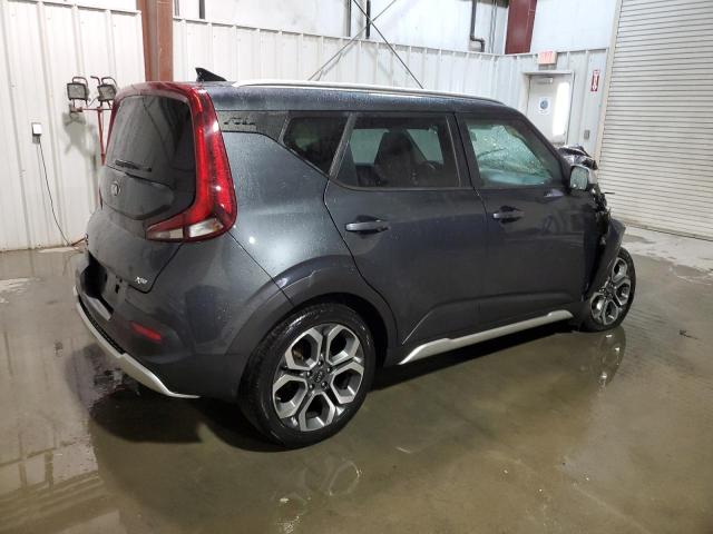 KNDJ23AU9L7037674 - 2020 KIA SOUL LX GRAY photo 3