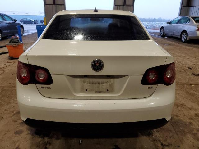 3VWRZ71K68M076026 - 2008 VOLKSWAGEN JETTA SE WHITE photo 6