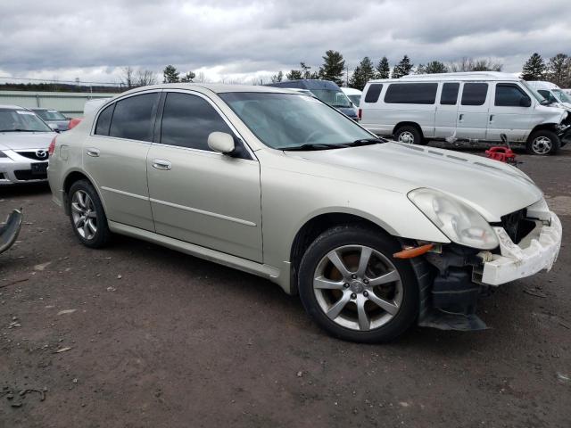 JNKCV51F96M605911 - 2006 INFINITI G35 BEIGE photo 4