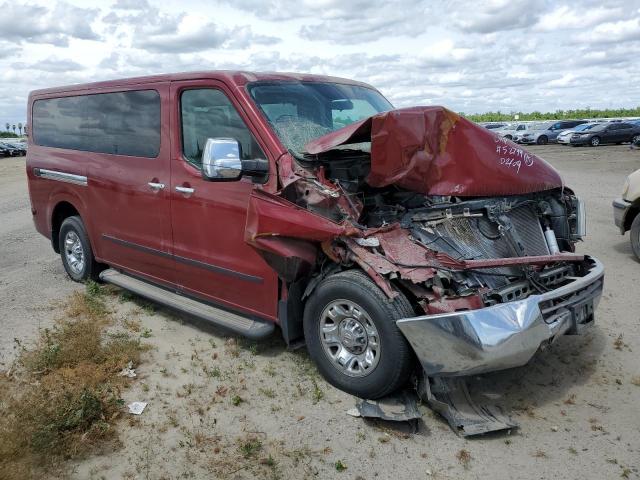 5BZBF0AA2KN850717 - 2019 NISSAN NV 3500 BURGUNDY photo 4