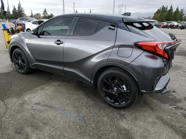 JTNKHMBX8N1135937 - 2022 TOYOTA C-HR XLE GRAY photo 2