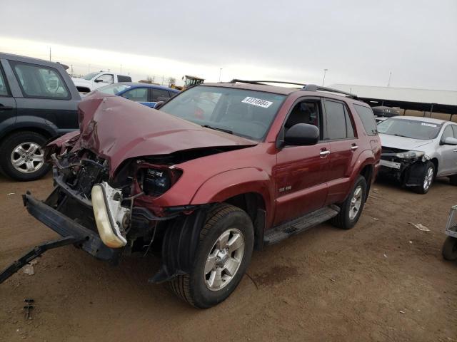 JTEBU14R878105176 - 2007 TOYOTA 4 RUNNER SR5 RED photo 1