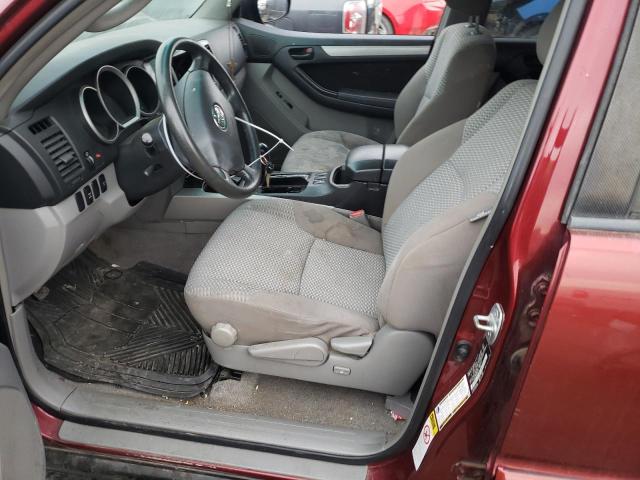 JTEBU14R878105176 - 2007 TOYOTA 4 RUNNER SR5 RED photo 7