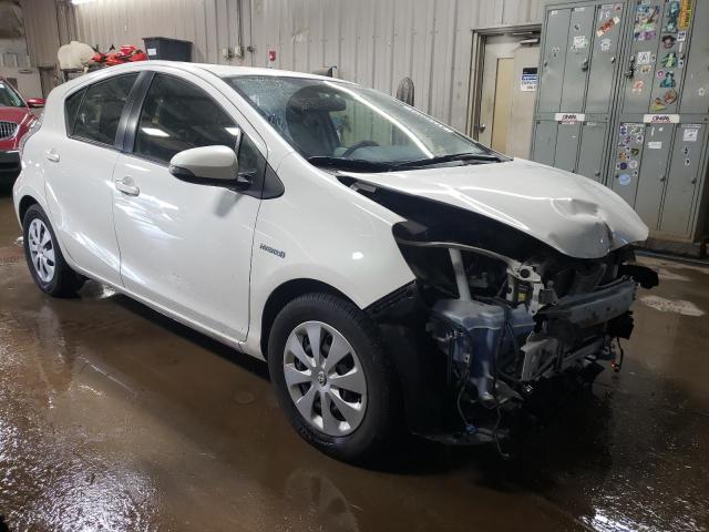 JTDKDTB34E1079518 - 2014 TOYOTA PRIUS C WHITE photo 4