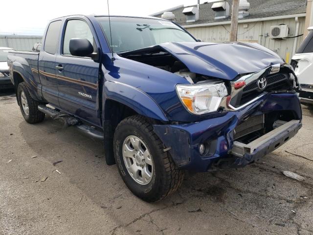 5TFUU4EN3FX142389 - 2015 TOYOTA TACOMA ACCESS CAB ლურჯი ფოტო 4