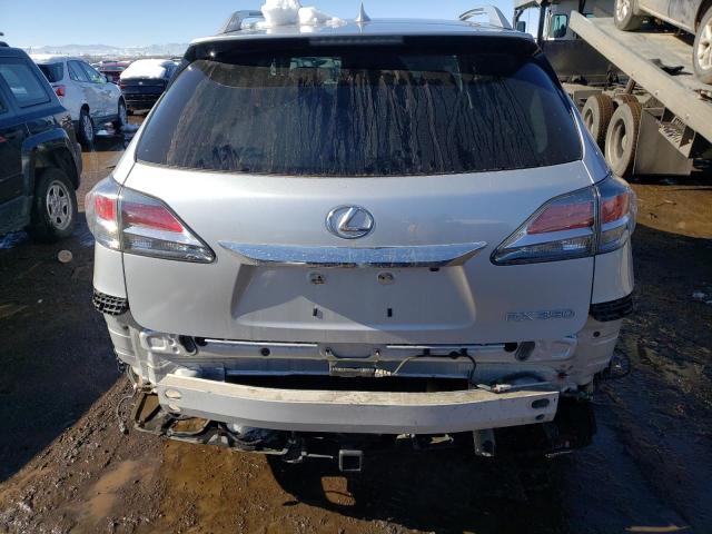 2T2ZK1BA0FC201288 - 2015 LEXUS RX 350 SILVER photo 6