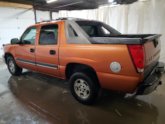 3GNEC12Z85G276306 - 2005 CHEVROLET AVALANCHE C1500 ORANGE photo 2