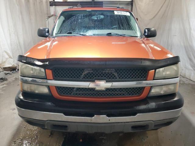 3GNEC12Z85G276306 - 2005 CHEVROLET AVALANCHE C1500 ORANGE photo 5