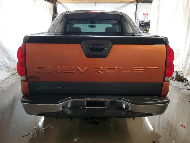 3GNEC12Z85G276306 - 2005 CHEVROLET AVALANCHE C1500 ORANGE photo 6