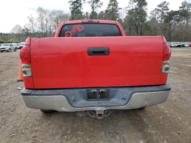 5TFEV54168X035748 - 2008 TOYOTA TUNDRA CRE RED photo 6