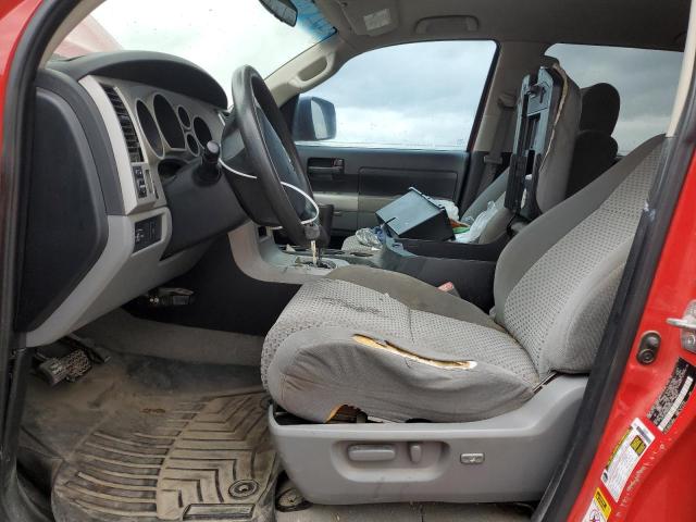 5TFEV54168X035748 - 2008 TOYOTA TUNDRA CRE RED photo 7