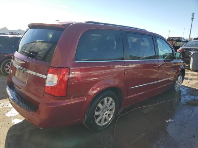 2C4RC1CG4CR193034 - 2012 CHRYSLER TOWN & COU TOURING L RED photo 3