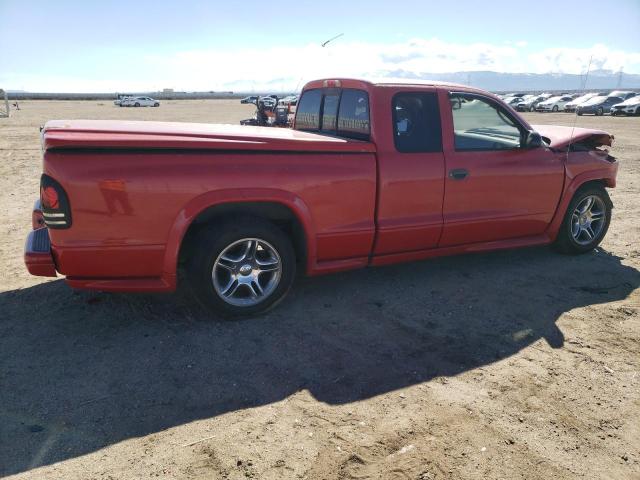 1D7GL72Z53S267918 - 2003 DODGE DAKOTA RT RED photo 3