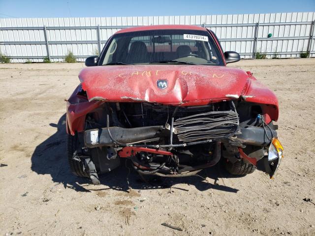 1D7GL72Z53S267918 - 2003 DODGE DAKOTA RT RED photo 5