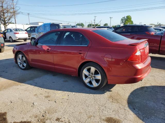 3FAHP0DC7AR171807 - 2010 FORD FUSION SPORT RED photo 2