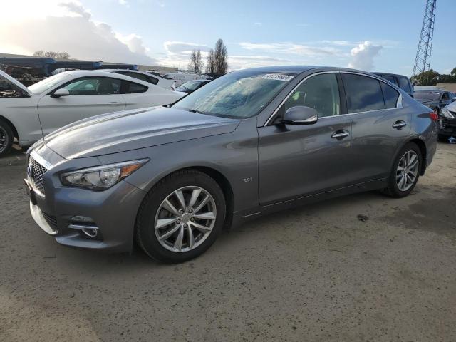 JN1EV7AP3HM735154 - 2017 INFINITI Q50 PREMIUM GRAY photo 1