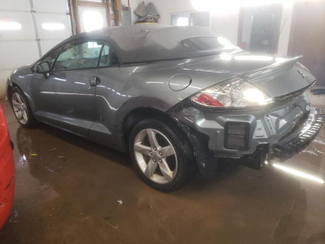 4A3AL35T77E003987 - 2007 MITSUBISHI ECLIPSE SPYDER GT GRAY photo 2